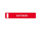 Kildesorteringsmagnet Batterier 16X3Cm