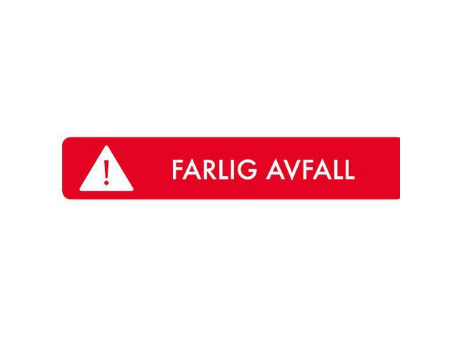 BildeKildesorteringsmagnet Farlig Avfall16X3
