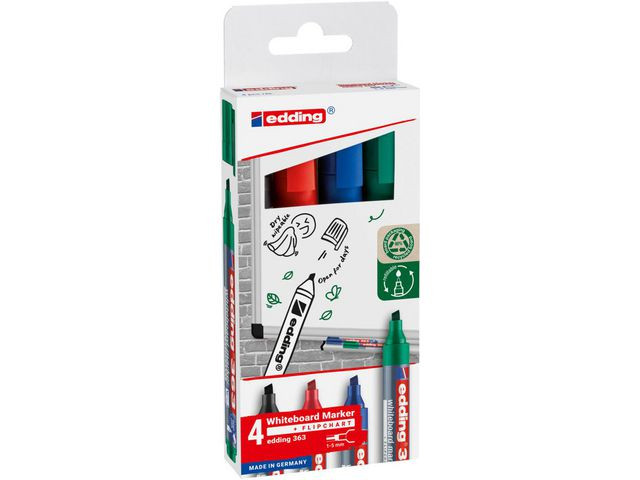 BildeWhiteboardpenn Edding 363 (4 stk)