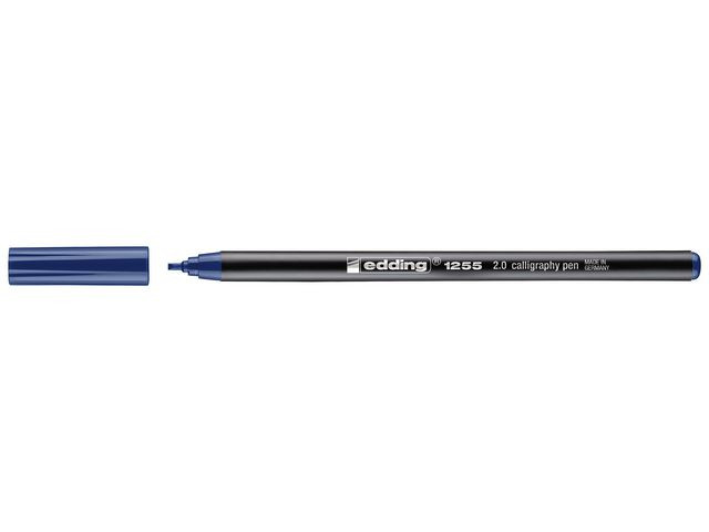 BildeKalligrafipenn Edding 1255 Sort (3 stk)