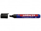 Merkepenn Edding 33 Sort (10 stk)