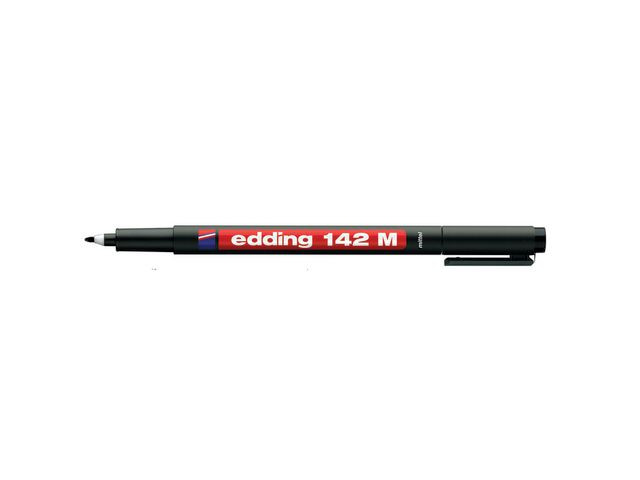 BildeOverheadpenn Edding 142M Perm. Sort (10 stk)