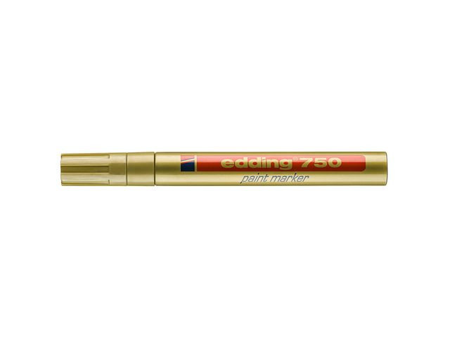 BildePaintmarker Edding 750 Gull (10 stk)
