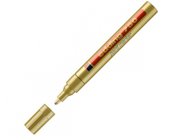 Paintmarker Edding 750 Gull (10 stk)