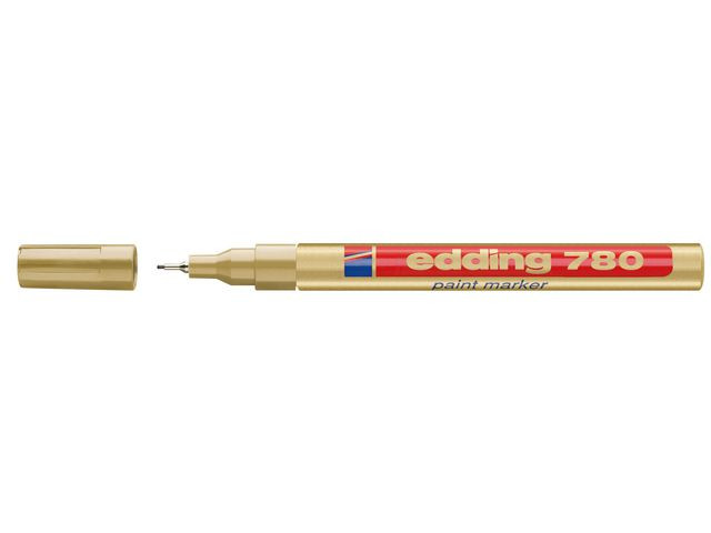 BildePaintmarker Edding 780 Gull (10 stk)