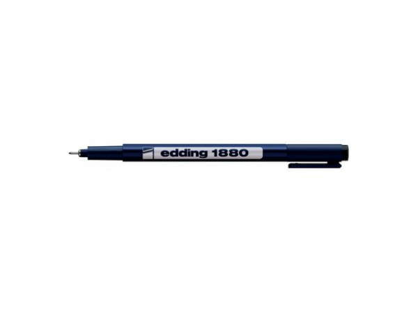 Fineliner Edding 1880 0,1Mm Sort (10 stk)