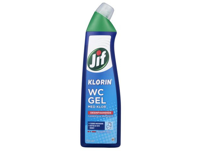 BildeToalettrens Jif Klorin Wc Gel 0,75L