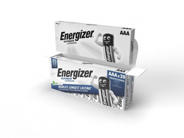 Batteri Energizer U.lithium Aaa (20 stk)