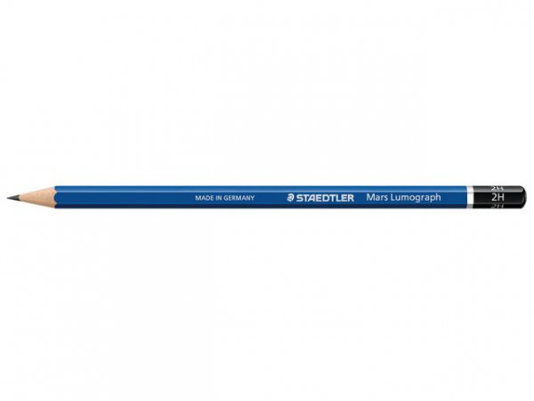 Blyant Staedtler Lumograph 2H (12 stk)