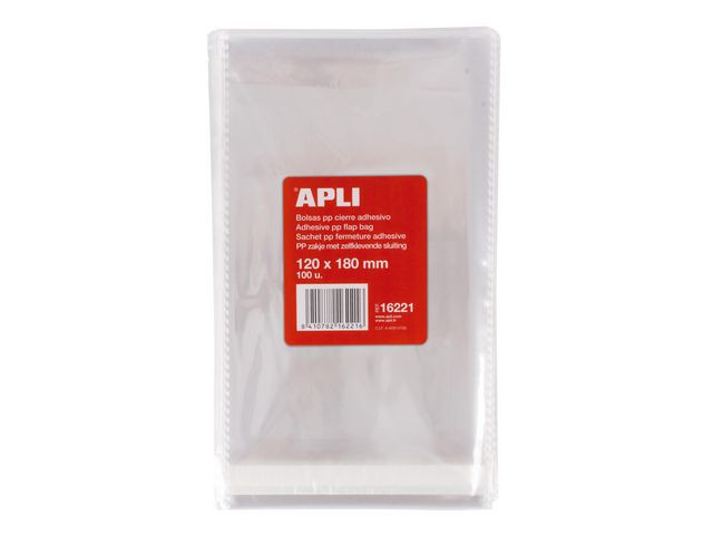 BildePose Apli Selvkleb. Pp 120X180Mm (100 stk)