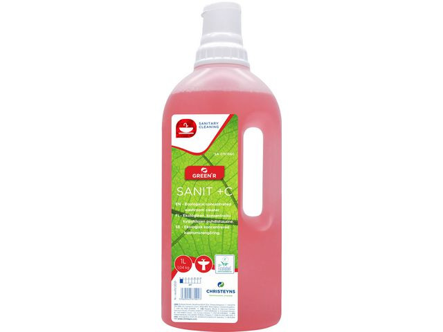 BildeSanitærrengjøring Green R Sanit +C 1L (8 stk)