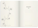 Notatbok Burde Deluxe A5 Butterfly