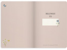 Notatbok Burde Deluxe A5 Pink Meadow