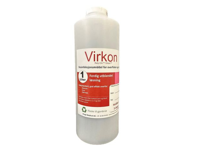 BildeBlandeflaske Rely+On Virkon 1L