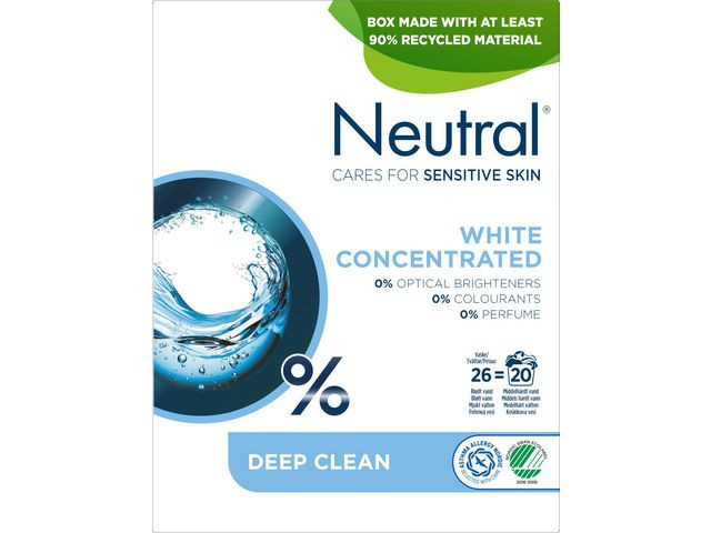 BildeTøyvask Neutral Pulver White 1040G