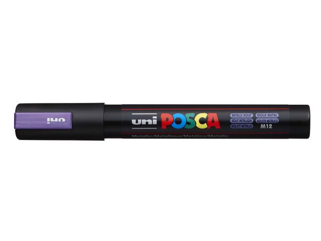 BildePaintmarker Uni Posca Pc-5M Met. Lilla