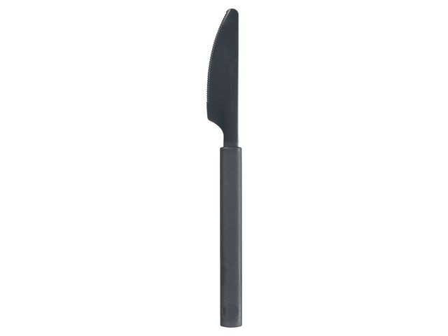 BildeBordkniv Duni Redine Pp 18Cm Grå (100 stk/pk, 6 pakker)