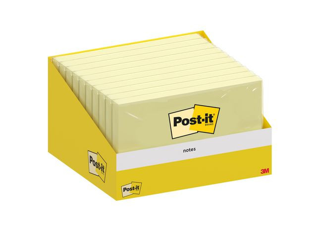 BildeNotatblokk Post-It 76X127 Cy (10 stk)
