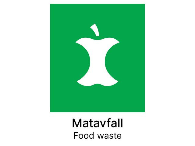 BildeKildesorteringsetikett Matavfall