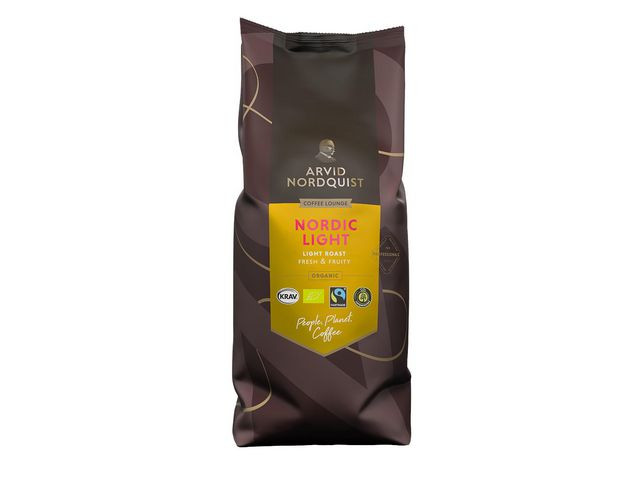 BildeKaffe Arvid Nordic Light Hele Bønner 1Kg (6 poser)