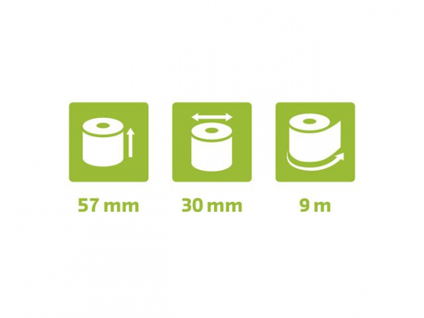 Termorull Fenolfri 57Xø30X12 55G 9M (20 stk)