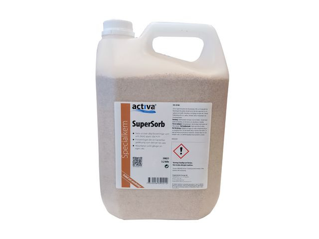 BildeAbsorberende Pulv Activa Supersorb 3,2Kg