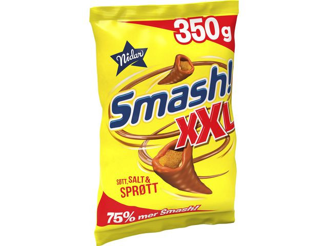 BildeSjokolade Smash Xxl 350G (10 stk)