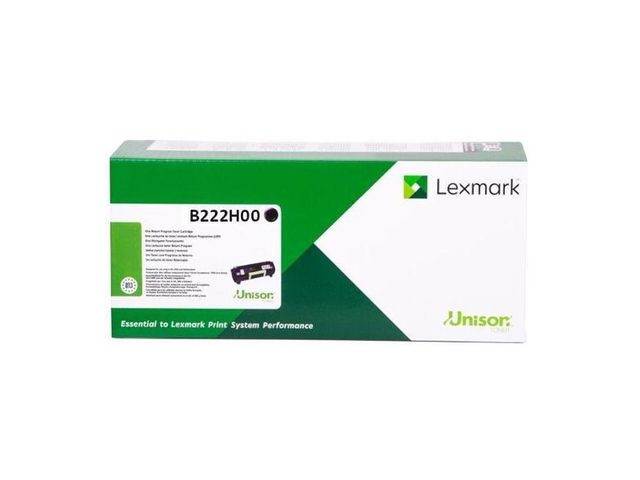 BildeLEXMARK Toner B222H00 Black High Yield
