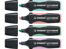 Tekstmarker Stabilo Green Boss Past (4 s...