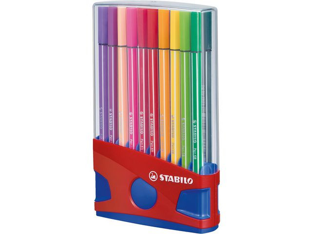 BildeFiberpenn Stabilo 68 Colorparade (20 stk)