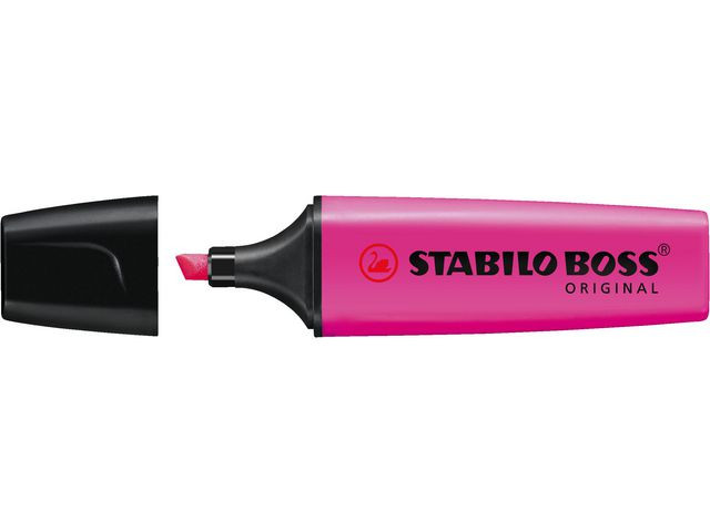 BildeTekstmarker Stabilo Boss Lilla (10 stk)
