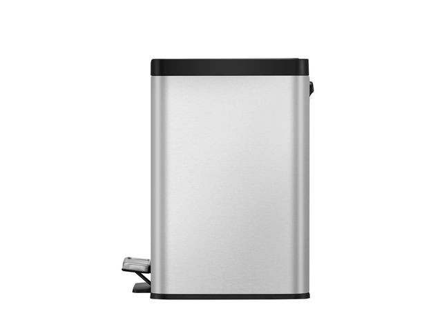 BildePedalbøtte Eko Essential 3X9L Matt Stål