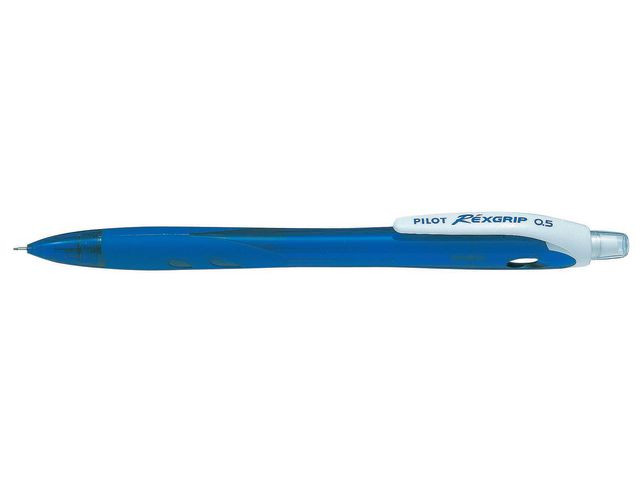 BildeTrykkblyant Pilot Rexgrip 0,5 Blå (10 stk)