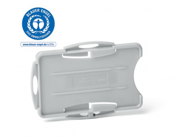 Kortholder Durable 2 Kort Grå (10 stk)