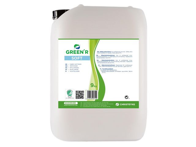 BildeTøymykner Green R Soft 9Kg