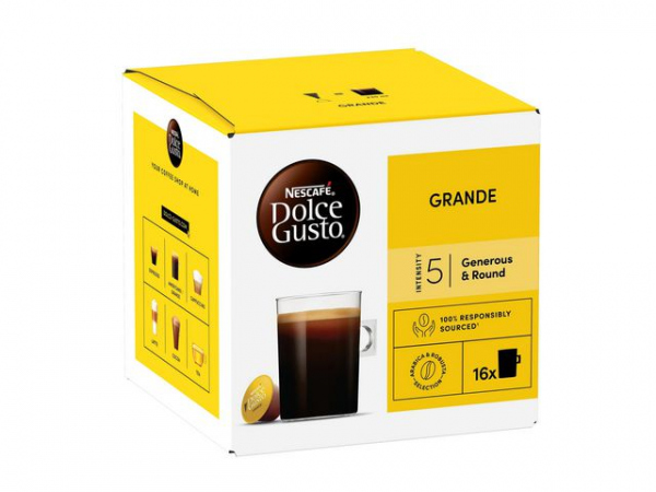 Kaffekapsel Dolce Gusto Grande (16 stk)