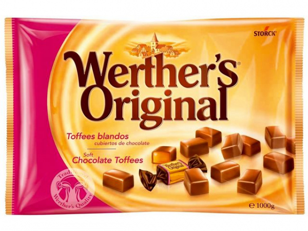 Karamell Werther&#039;s Choco Toffees 1Kg