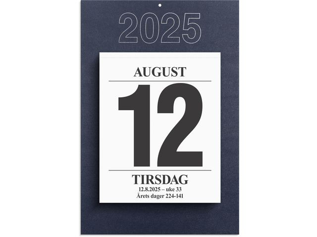 BildeAvrivningskalender Grieg 25 Stor M/Plate