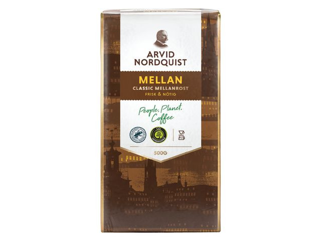 BildeKaffe Arvid N Mellanrost Filtermalt 500G