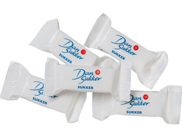 Sukkerbit Dansukker 2P Hvit 4,4Kg (1000 stk)