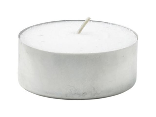 BildeTelys Duni 39Mm 6T Brenntid Hvit (50 stk/pk, 8 pakker)