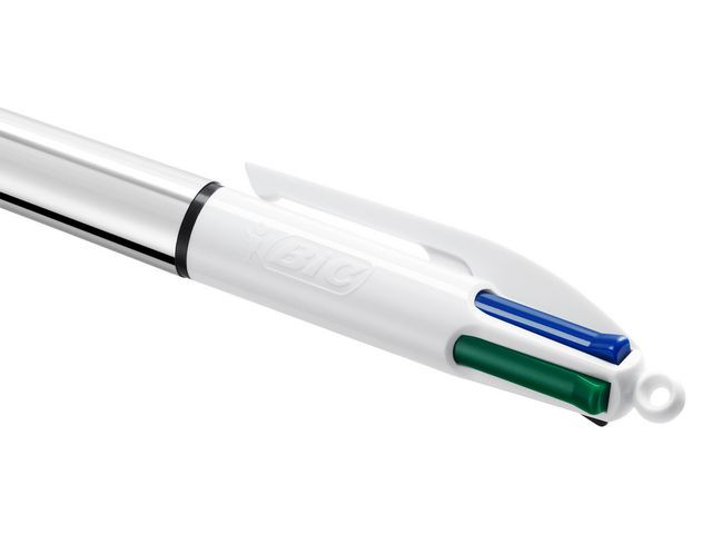 BildeKulepenn Bic 4Colors Metall (12 stk)