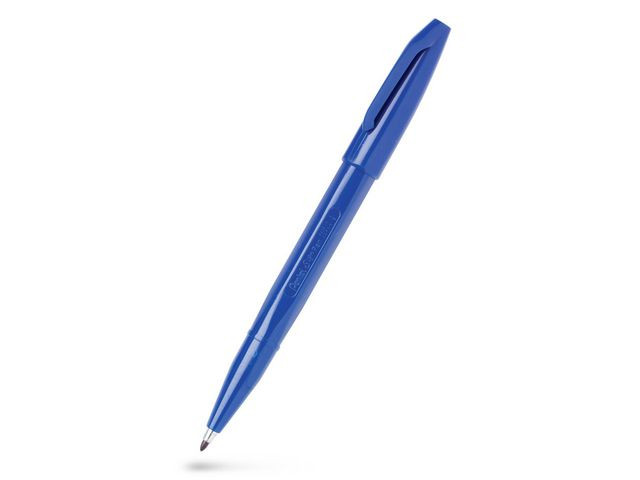 BildeFiberpenn Pentel S520 Sign Pen Blå