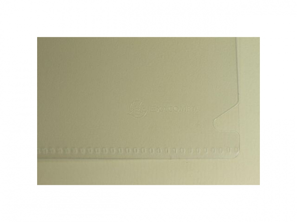 Plastomslag Exacompta A4 Pp 120My (100 stk)