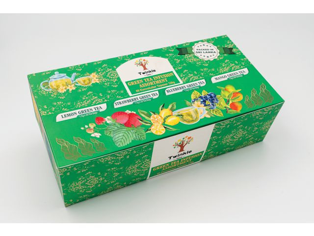 BildeTe Twinkle Grønn Assortert (80 stk)