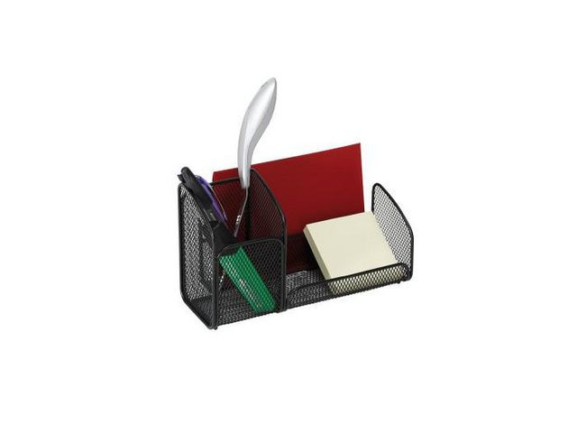 BildeSkrivebordsorganiser Alba, 3 Rom, Svart