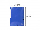 Strikkmappe Exacompta 3Klaff 600G Ass (1...