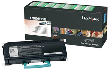 BildeToner Lexmark E360H11E 9K Sort