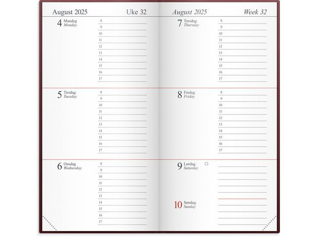 BildeLommekalender Grieg Memo 2025 Plast Burg