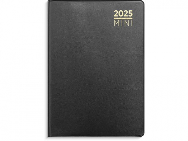Lommekalender Grieg Mini 2025 Plast Sort